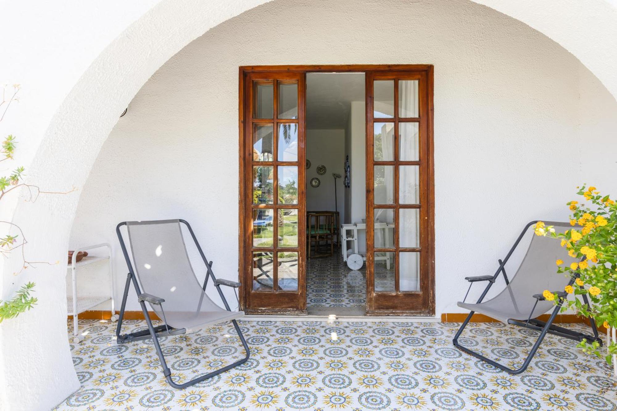 Villetta Con Giardino Esclusivo Di 1000 Mq, Piscina, Tennis, Calcio, Bocce Forio  Екстер'єр фото